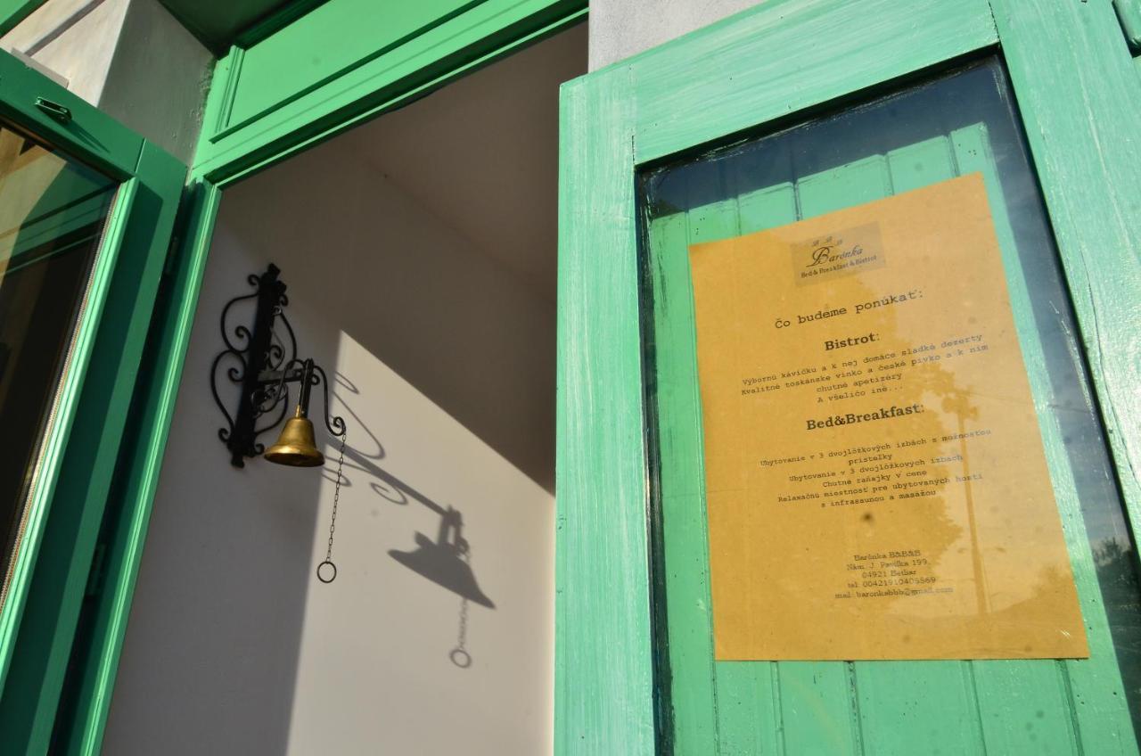 Baronka Bed & Breakfast & Bistrot Betliar ภายนอก รูปภาพ